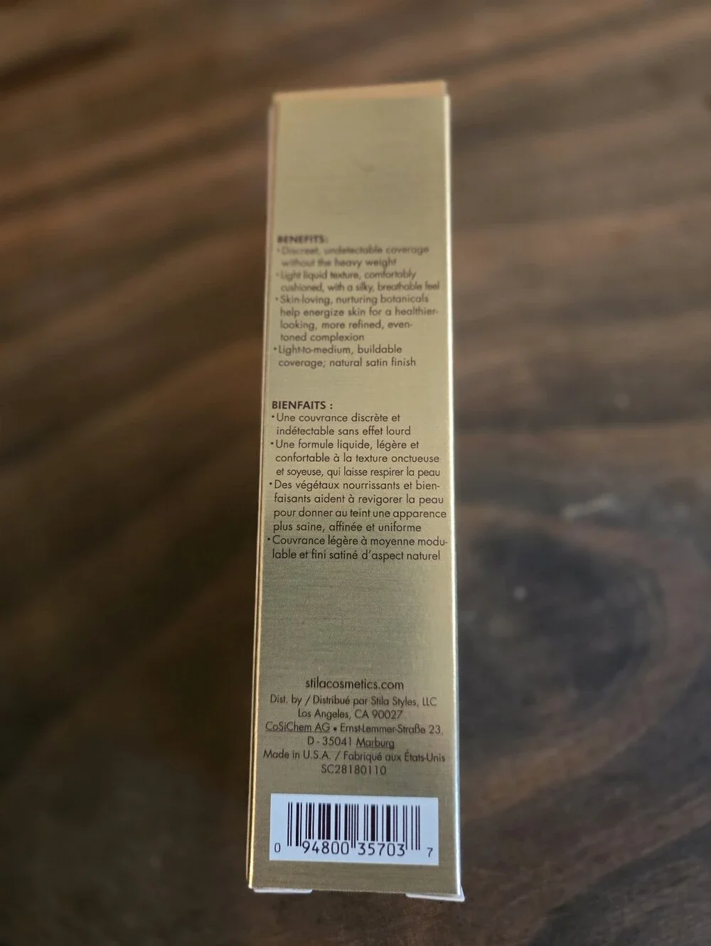 Stila Hide And Chic Fluid Foundation - Tan 3